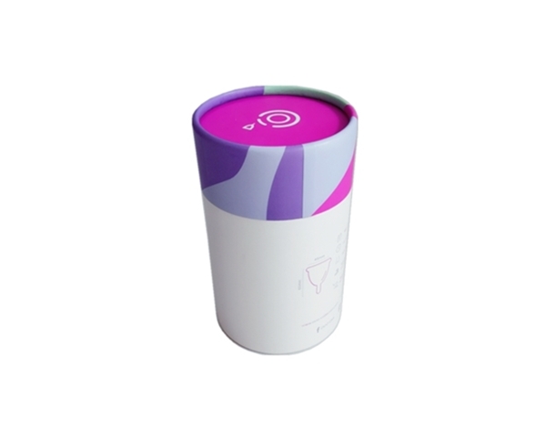 廣州廠（chǎng）家定製牛皮紙筒 女性用品包裝盒 紙質可降解內托圓筒